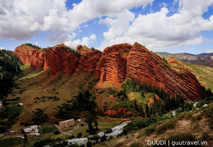 Làng Jeti Oguz & Thung lũng Hoa