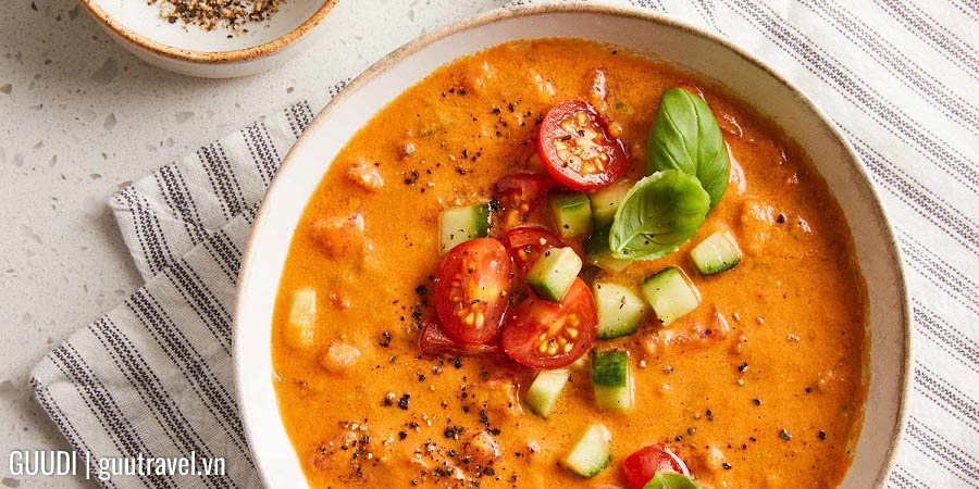 Súp Gazpacho - Tây Ban Nha