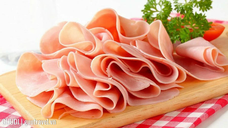 Món Jamón ibérico thịt nguội