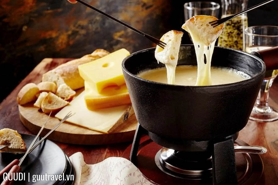 Phô mai Fondue