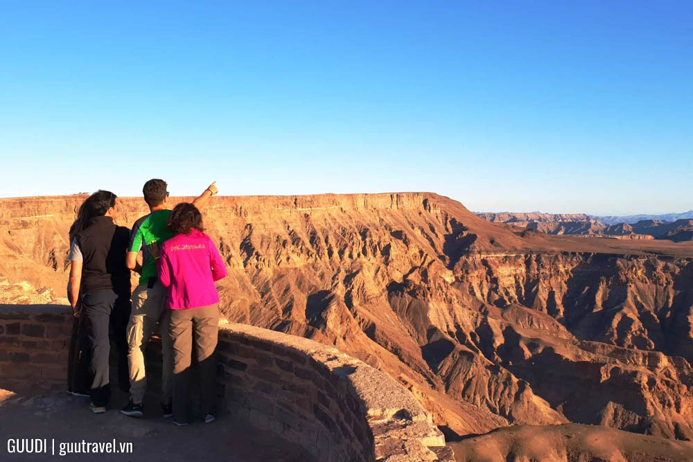 Hẻm núi Fish River Canyon tại Namibia