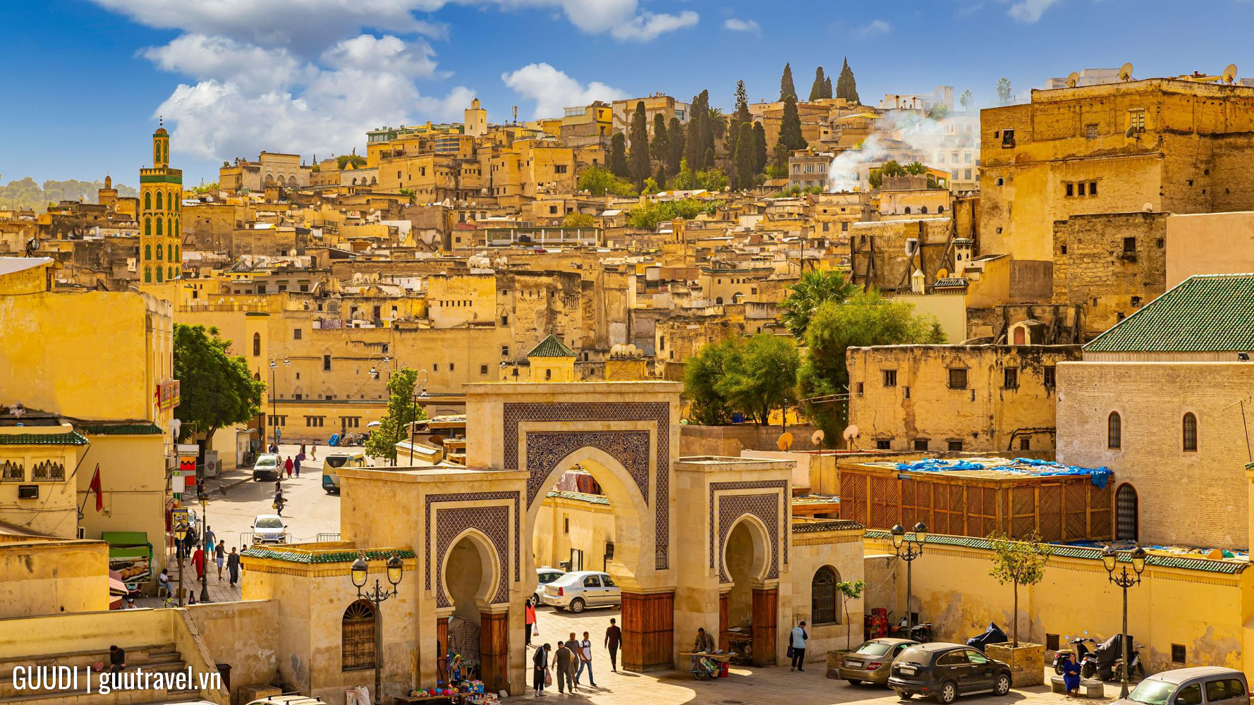 Maroc nổi tiếng với thành phố cổ nghìn năm tuổi