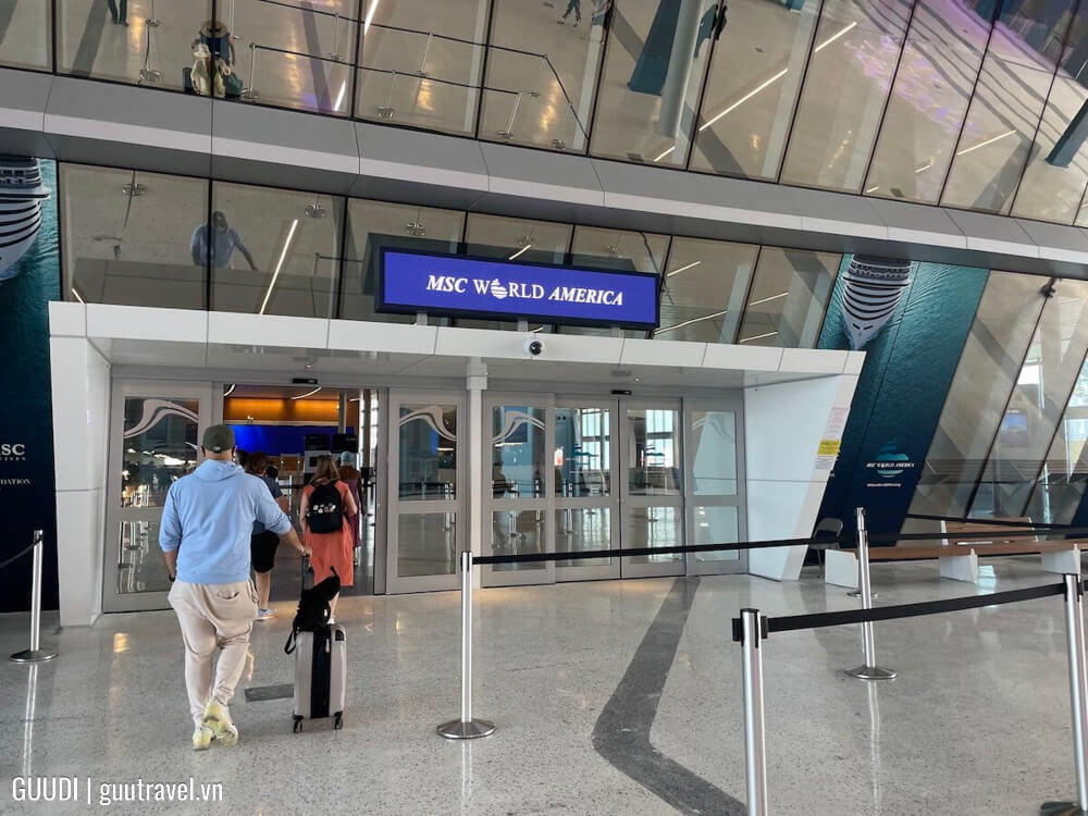 Nhà ga MSC ở Miami
