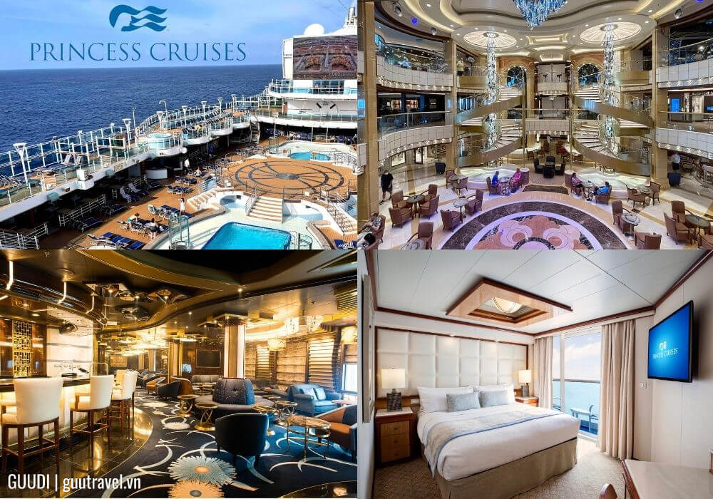 Du thuyền Royal Princess Cruise