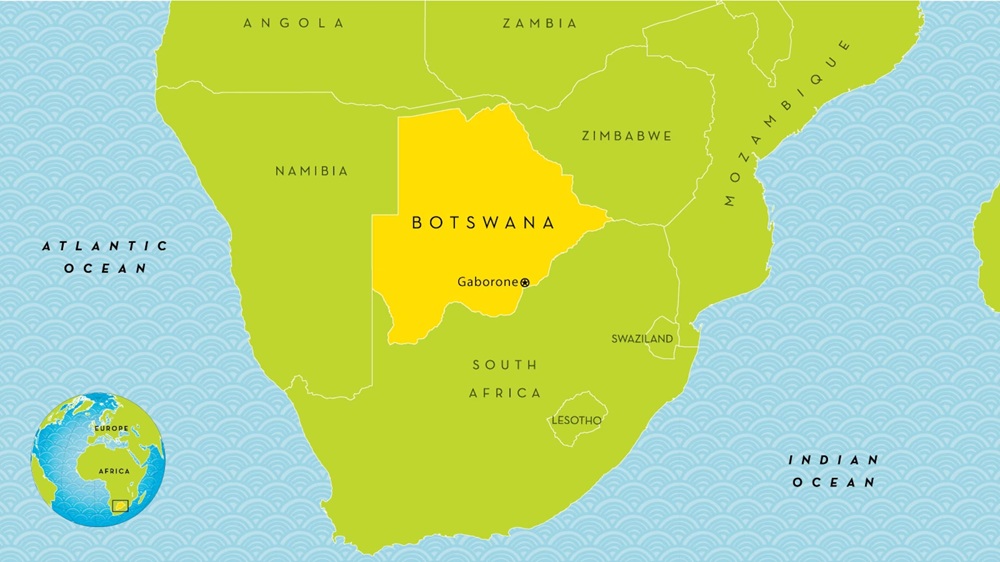 Botswana ở đâu