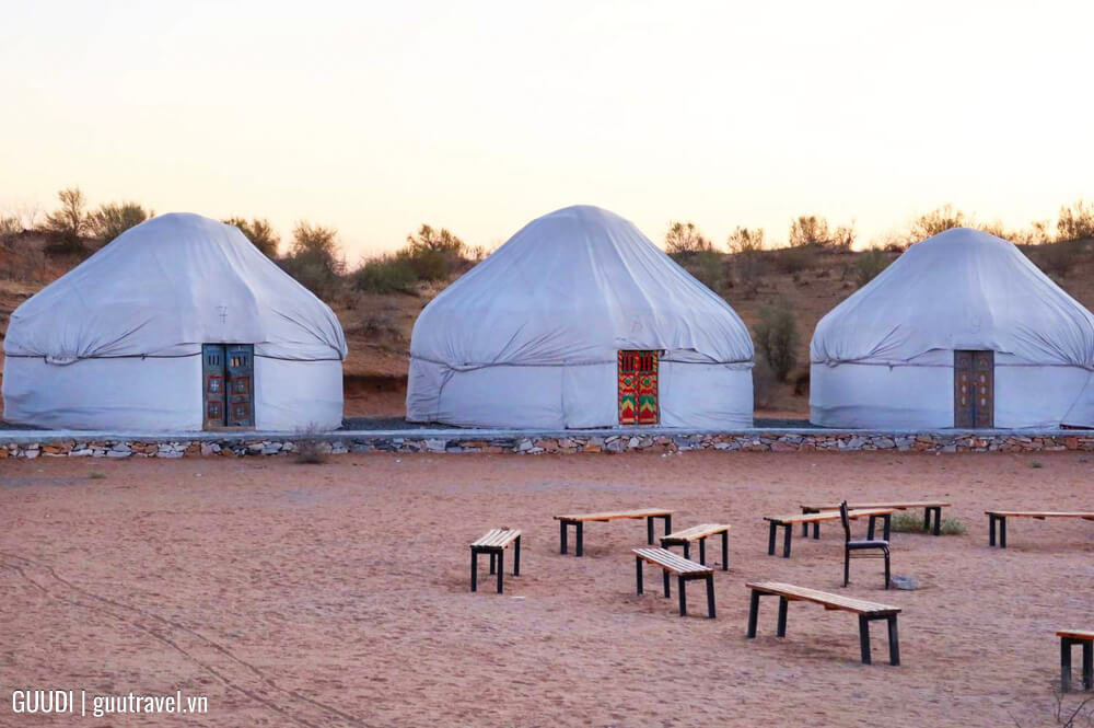 trải nghiệm không nên bỏ lỡ tại Yurt Camp