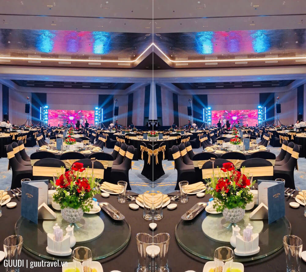 Ánh sáng trong gala dinner
