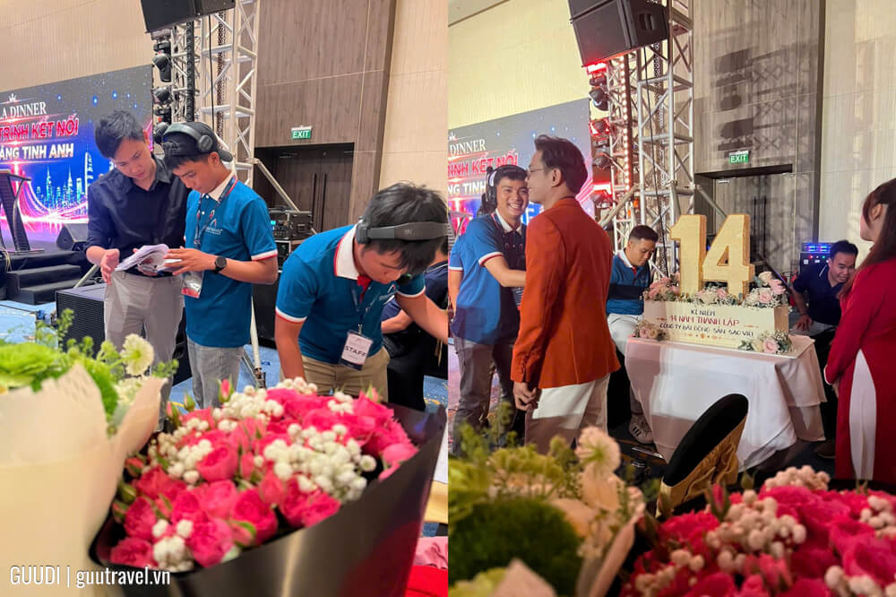 Nhân sự sự kiện trong gala dinner