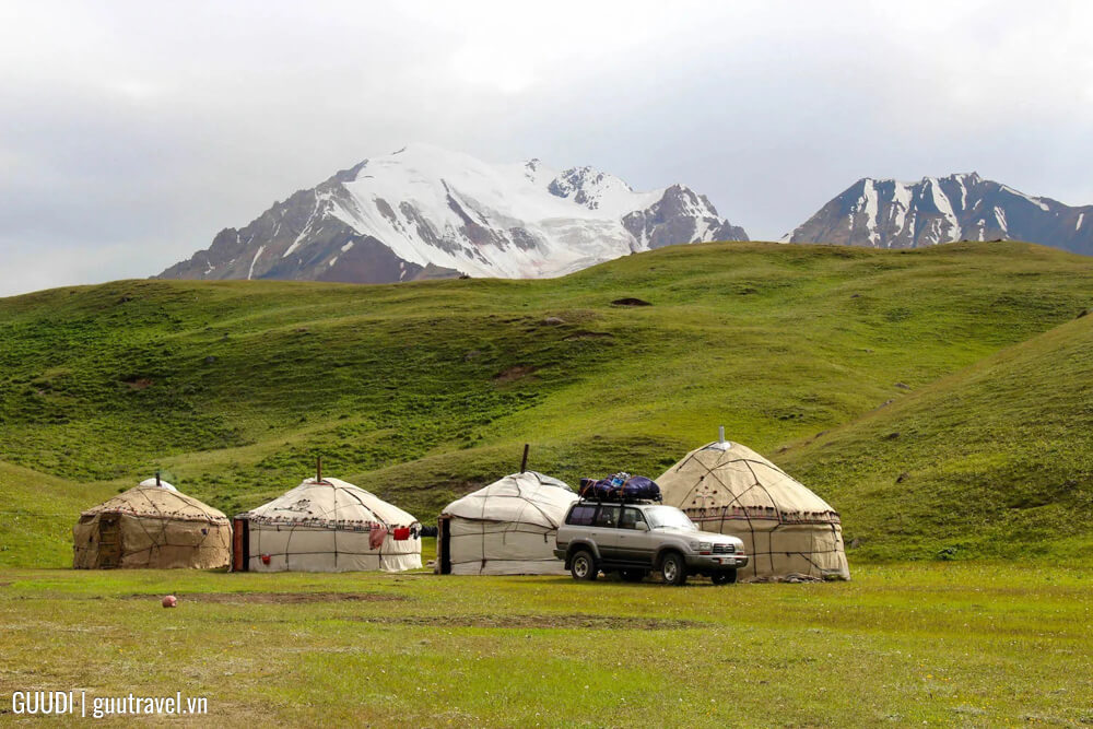 Yurt Camp khu vực Yashilkul – Alichur Valley