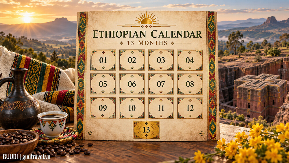 Lịch Ethiopia 13 tháng