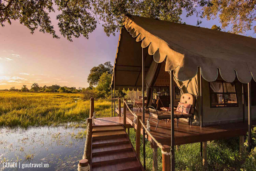 Chi phí và loại hình lưu trú ở botswana